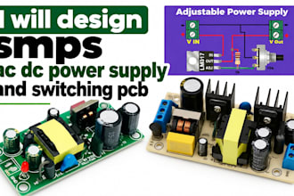 design smps ac dc power supply and switching pcb