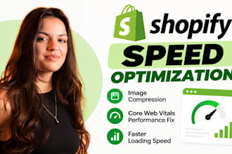 do shopify store speed optimization and core web vitals fix