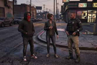 convert 3d model to fivem gta 5, custom ped, gta v npc, rp character, texture