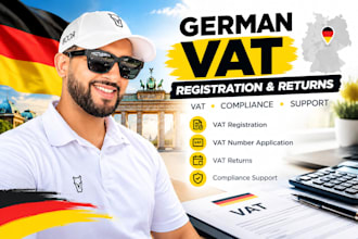 handle german vat registration and vat return
