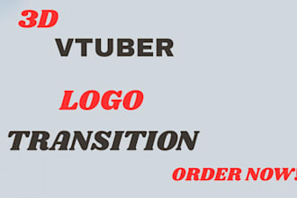 create 3d character for 3d vtuber, vrchat, rigging, 3d model
