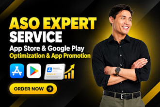 do aso expert service app store or google play optimization and app promotion