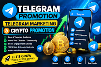 do telegram promotion telegram marketing crypto promotion