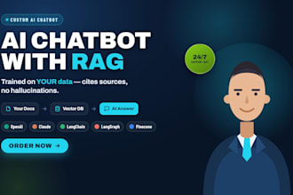 build a rag ai chatbot trained on your documents and website