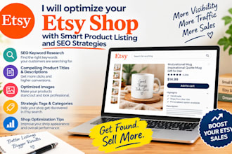 optimize your etsy shop with smart product listing  SEO strategies