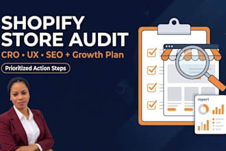 do a shopify store audit and create a proven growth strategy