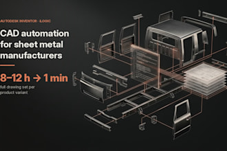 automate autodesk inventor with ilogic rules, configurators and batch dxf export
