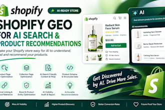 optimize your shopify store for ai product recommendations with GEO