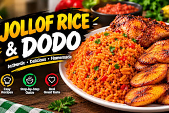 cook delicious jollof rice and dodo