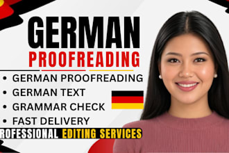 professionally proofread and edit your german book or manuscript