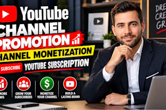 do complete youtube channel monetization promotion