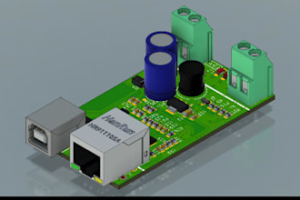 design industrial esp32 pcb with rs485, modbus, can and iot for manfacturing