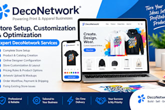 deconetwork store setup deconetwork printshop deconetwork website inksoft