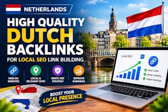 build high quality dutch backlinks for local seo link building