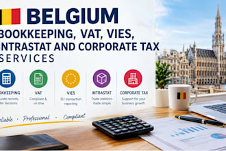 do belgium bookkeeping, vat, payroll, vies, intrastat and corporate tax services