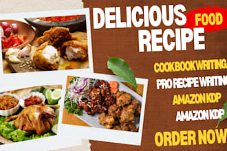 write and design professional cookbooks, recipe books