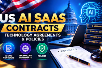 do US ai saas contracts technology agreements  policies