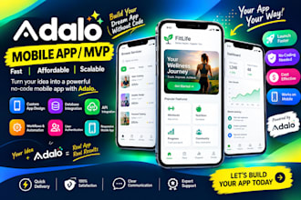 adalo mobile app adalo mvp no code app database API integration app workflow UX