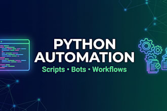 create a python automation script or bot for any repetitive task