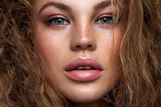 professional beauty and portrait photo retouching