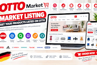 setup, optimize otto kaufland marketplace store search atlas product listing