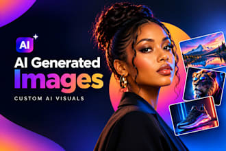 create stunning ai generated images and custom ai visuals