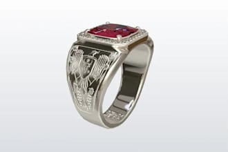design 3d jewelry cad for 3d printing and 360 render