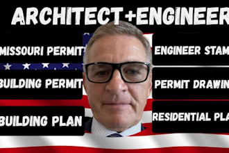 do city permit drawings as usa architect for missouri residential building plan