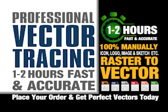 vector tracing, convert image to vector file, vector image, vectorize logo