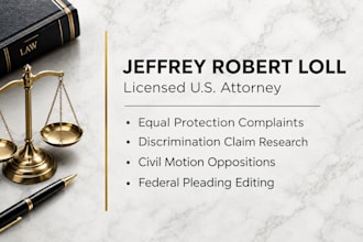 research discrimination claims for your constitutional lawsuit