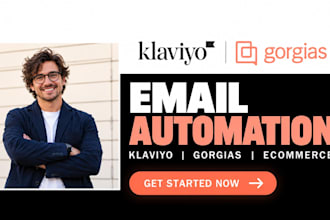 build klaviyo email marketing automation gorgias helpdesk crm ecommerce workflow