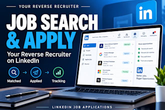 search and apply for jobs on linkedin as your reverse recruiter