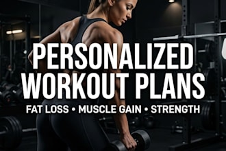 create a personalized workout plan