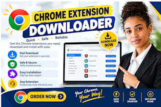 do chrome extension promotion, extension downloader, user download, and browser