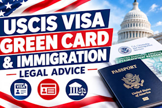 provide uscis visa green card and immigration and legal advice