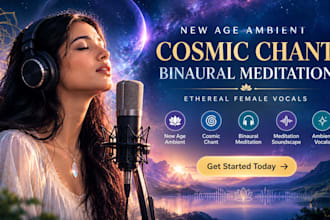 sing new age ambient cosmic chant binaural meditation soundscape