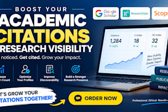 maximise google scholar, researchgate, scopus citation index count