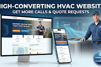 build a high converting hvac contractor website in wordpress