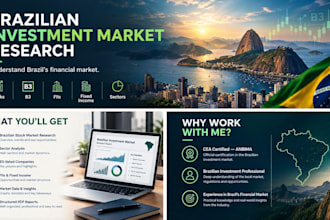 research the brazilian stock market and investment landscape