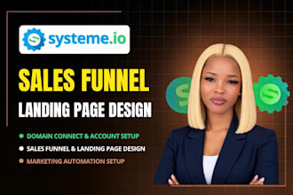 create systeme io sales funnel systeme io landing page systeme io website