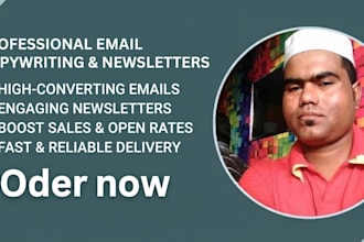 write email copywriting and newsletters