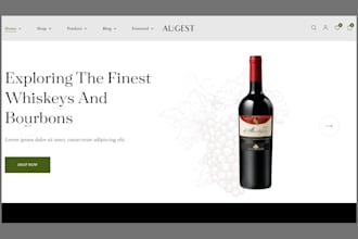 design wine website beverages store juice website juice store drink wine website