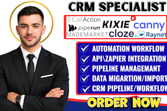setup call action crm made market ravnet crm cloze canny kixie twilio pipe run