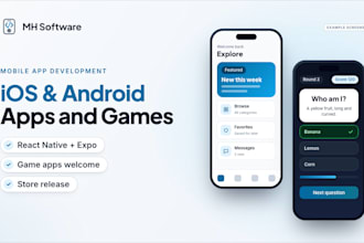 build your ios and android app with react native and expo