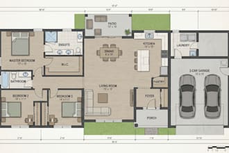 draw 2d3d site plan