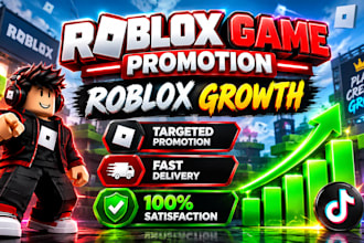 roblox server promotion, roblox advertising, roblox game marketing to 100k gamer