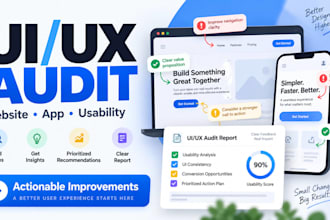 audit your website or app UI UX and usability