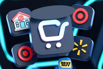 build lazada bot, bestbuy bot, etsy bot, target bot, pokemon bot, and shopee bot