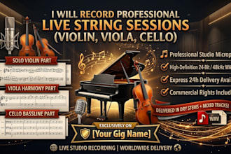 record real violin viola cello string quartet recording orchestra audio track