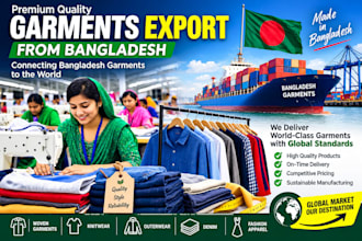 do garments export from here
